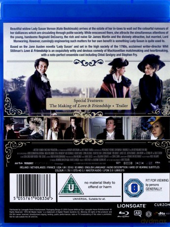Love & Friendship (Przyjaźń czy kochanie?) [Blu-Ray]