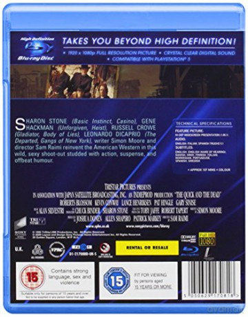 The Quick And The Dead (Szybcy i Martwi) [Blu-Ray]