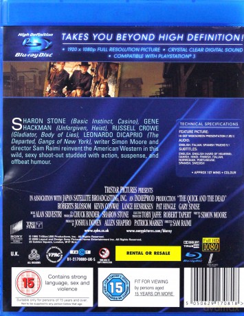 The Quick And The Dead (Szybcy i Martwi) [Blu-Ray]