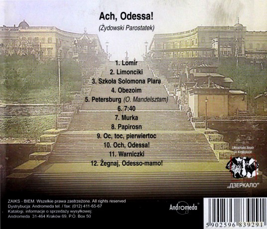 Teatr Zwierciadło: Ach, Odessa! [CD]