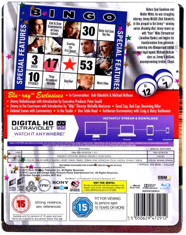 Zadzwoń do Saula Sezon 1 (steelbook) [Blu-Ray]