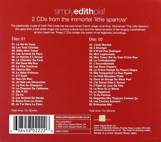 Simply Edith Piaf [2CD]
