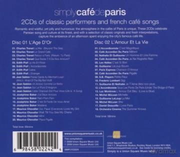 Various Artists: Simply Cafe De Paris [2CD]