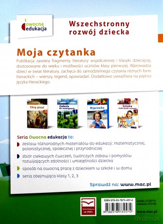 Moja czytanka Klasa 1 - Beata Szurowska [KSIĄŻKA]
