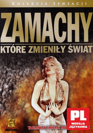 Zamachy które zmieniły świat: Tajemnica śmierci Marilyn Monroe (slim) [DVD]