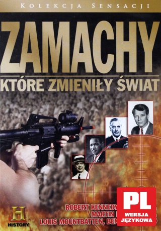 Zamachy które zmieniły świat: Robert Kannedy, Huey Lonk, Martin Luther King, Louis Mountbatten, Benigno Aquino (slim) [DVD]