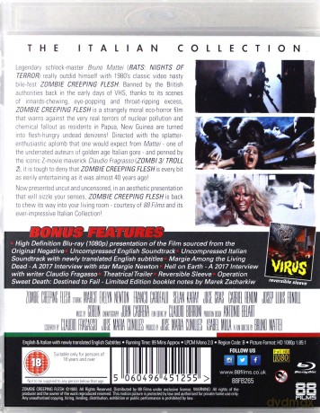 Zombie Creeping Flesh (Piekło żywych trupów) (Blu-Ray)