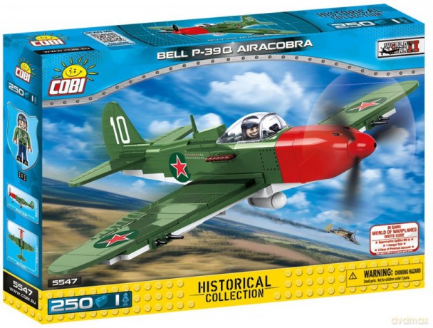 Armia Historical Collection 250 el. Bell P-39Q Airacobra - Amerykański samolot myśliwski [KLOCKI]