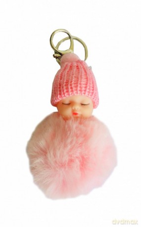 Brelok pompon Baby display 12 sztuk