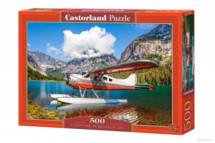 CASTORLAND 500 el. Floatplane na górskim jeziorze [PUZZLE]