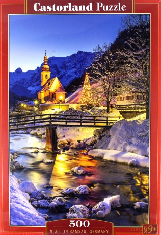 CASTORLAND 500 el. Noc w Ramsau, Niemcy [PUZZLE]