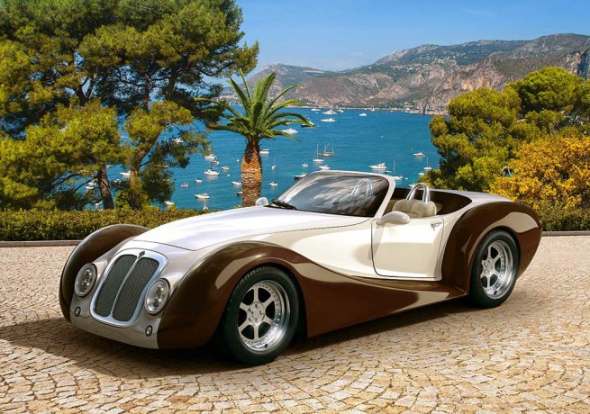 CASTORLAND 500 el. Roadster w Riwierze [PUZZLE]