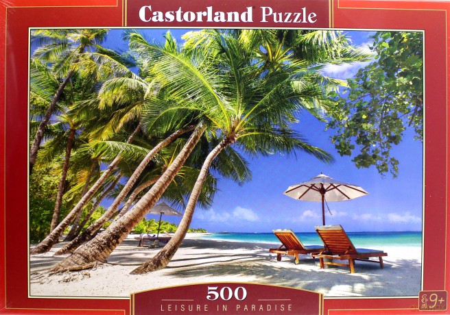 CASTORLAND 500 el. Wolny czas w raju [PUZZLE]