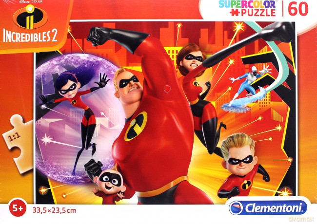 CLEMENTONI 60 el. Iniemamocni 2 [PUZZLE]