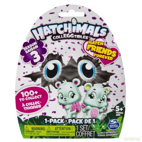 Jajko HATCHIMALS 1-pak Seria 3 [FIGURKA]