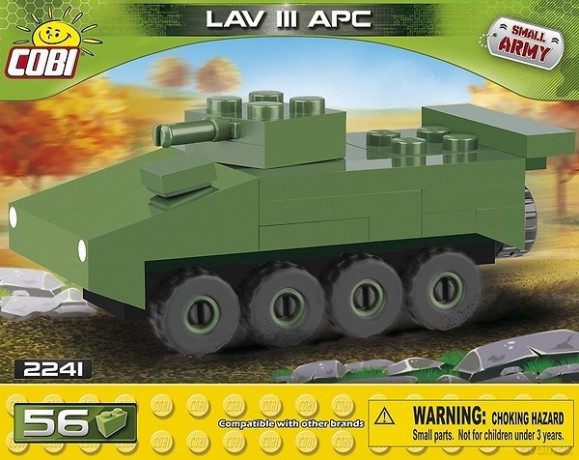 Mała Armia 56 el. LAV III APC Nano [KLOCKI]