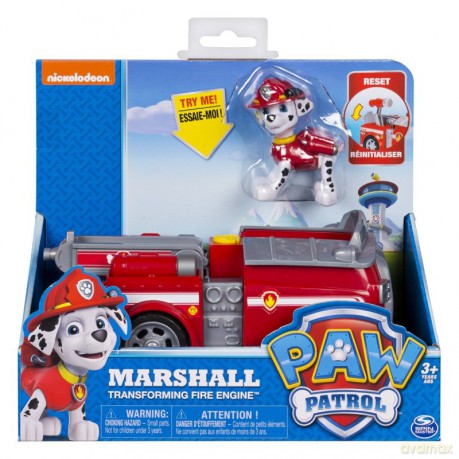 Pojazd z figurką Psi Patrol, Marshall [FIGURKA]