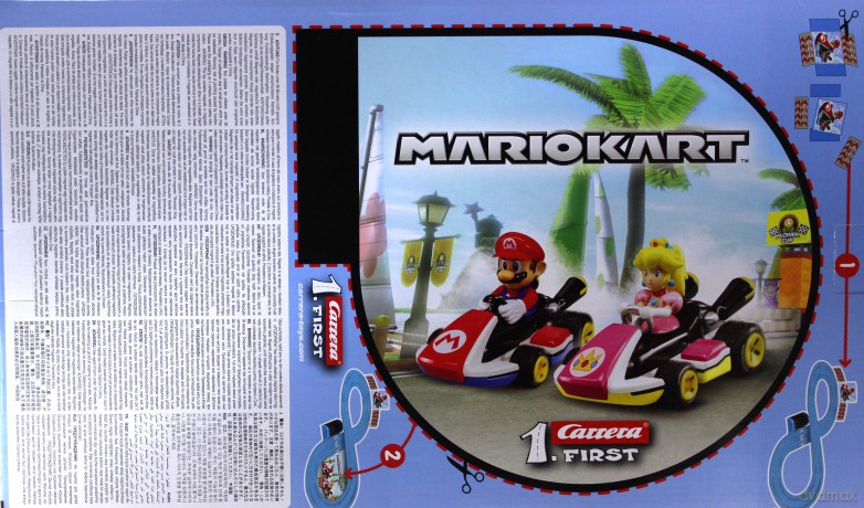 Tor wyścigowy FIRST Mariokart (peach) 2,4 m