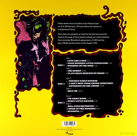 Ten Years After: Live At The Fillmore East [3xWinyl]