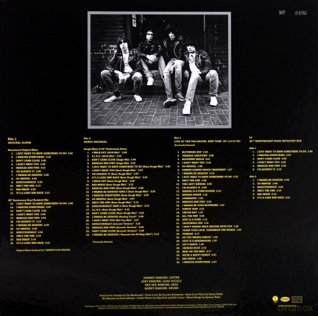 The Ramones: Road To Ruin (40th Anniversary Deluxe Edition) [Winyl]+[3CD]