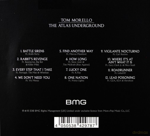 Tom Morello: The Atlas Underground [CD]