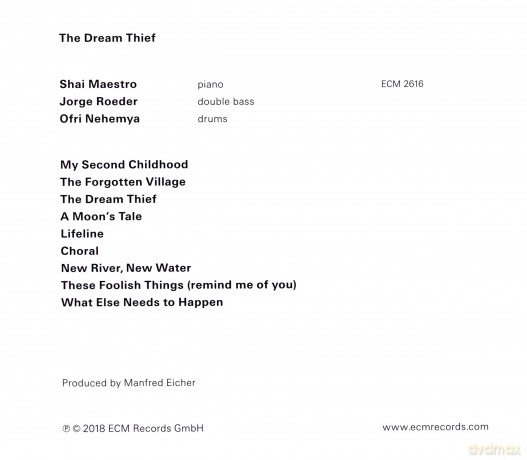 Shai Maestro Trio: The Dream Thief [CD]