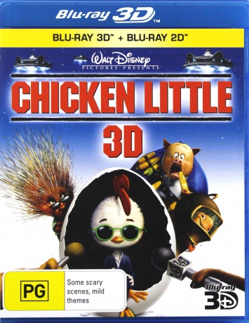 Chicken Little (Kurczak Mały) [Blu-Ray 3D]+[Blu-Ray]