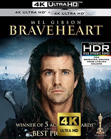 BraveHeart (Braveheart - Waleczne serce) [Blu-Ray 4K]+[Blu-Ray]
