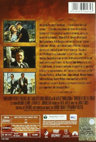 Pojedynek w Corralu O.K. [DVD]