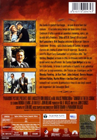 Pojedynek w Corralu O.K. [DVD]
