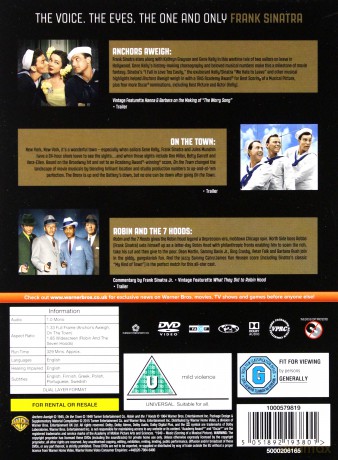 Kotwica w Górę / Na przepustce / Robin i 7 gangsterów (100th Anniversary) [3DVD]