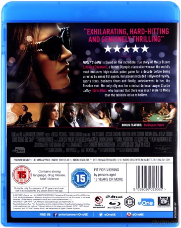 Molly's Game (Gra o Wszystko) [Blu-Ray]