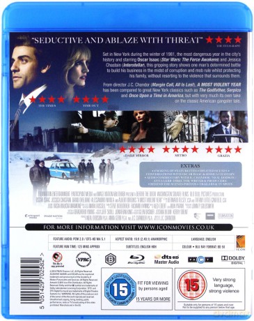 A Most Violent Year (Rok przemocy) [Blu-Ray]