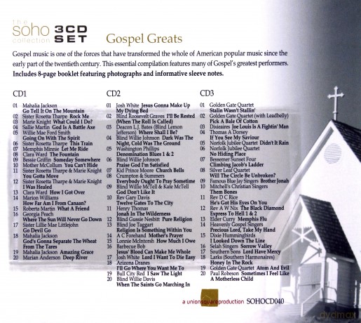 Gospel Greats [3CD]