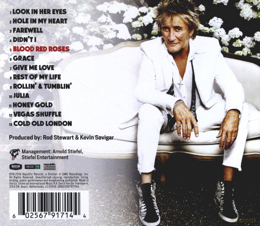 Rod Stewart: Blood Red Roses [CD]