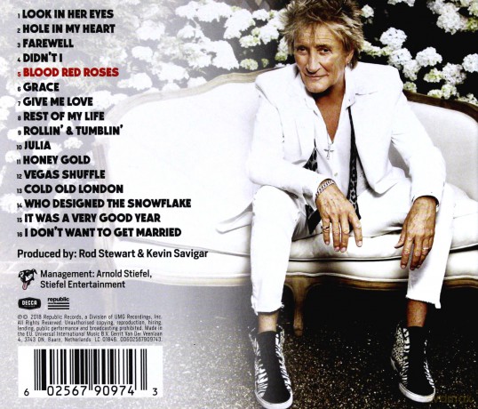 Rod Stewart: Blood Red Roses (Deluxe) [CD]