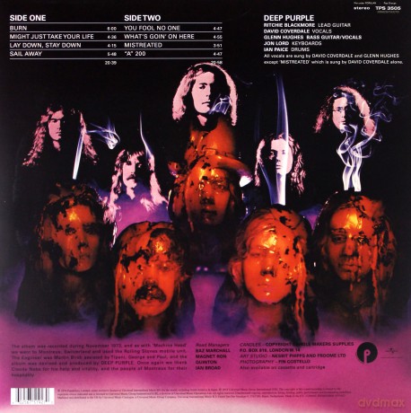 Deep Purple: Burn (Limited) [Winyl]