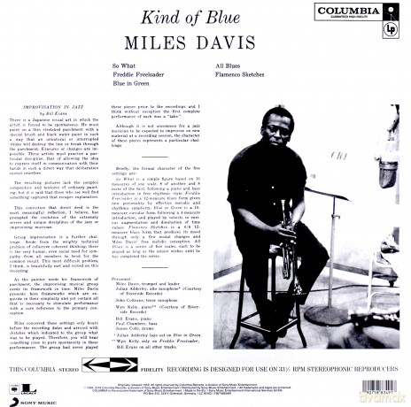Miles Davis: Kind of Blue (Colored) [Winyl]