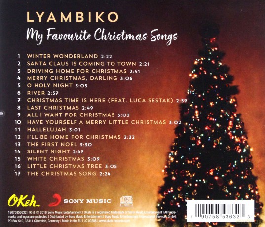 Lyambiko: My Favourite Christmas Songs [CD]