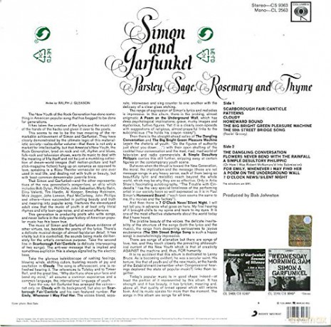 Simon & Garfunkel: Parsley, Sage, Rosemary And Thyme [Winyl]