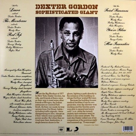 Dexter Gordon: Sophisticated Giant [Winyl]