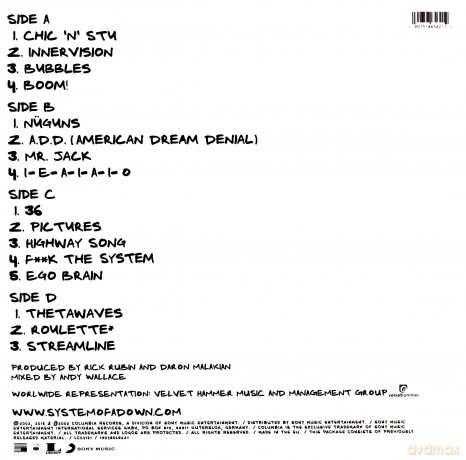 System Of A Down: Steal This Album! [2xWinyl]