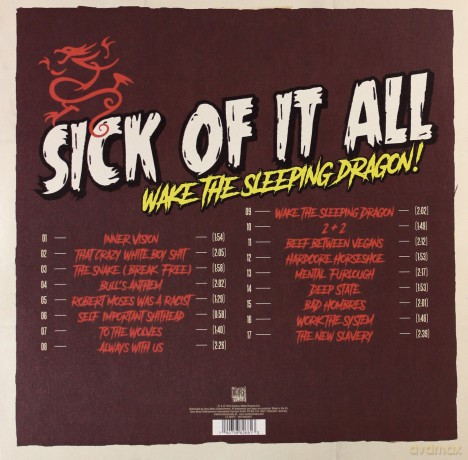 Sick Of It All: Wake The Sleeping Dragon! [Winyl]+[CD]