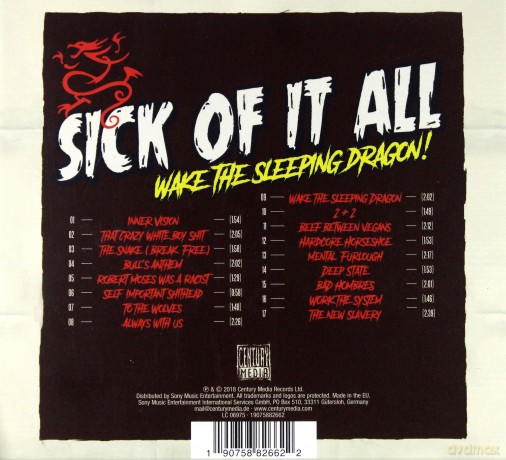 Sick Of It All: Wake The Sleeping Dragon! [CD]