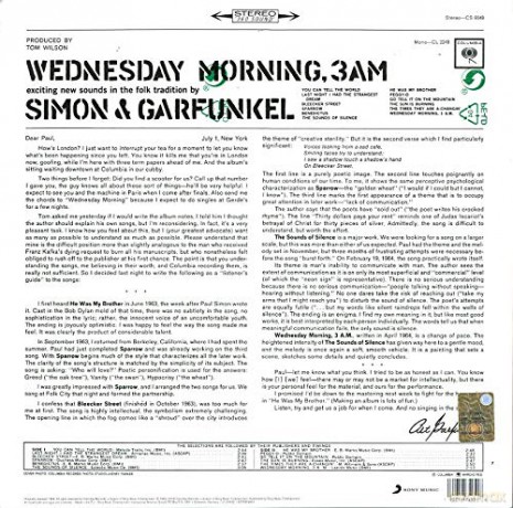 Simon & Garfunkel: Wednesday Morning, 3 A.M. [Winyl]