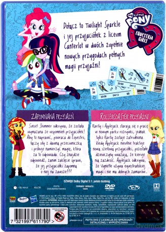My Little Pony Equestria Girls: Zapomniana przyjaźń, Rollearcoaster przyjaźni [DVD]