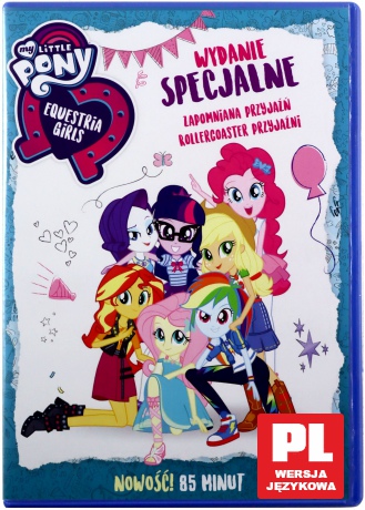 My Little Pony Equestria Girls: Zapomniana przyjaźń, Rollearcoaster przyjaźni [DVD]