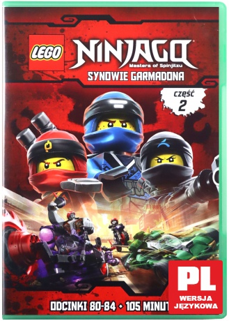 LEGO Ninjago Synowie Garmadona część 2 (odcinki 80-84) [DVD]