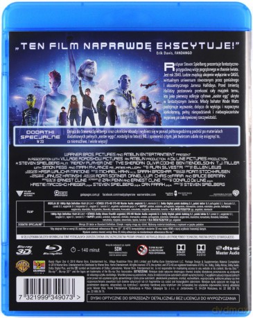 Player One [Blu-Ray 3D]+[Blu-Ray]