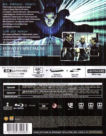 Matrix reaktywacja [Blu-Ray 4K]+[2xBlu-Ray]